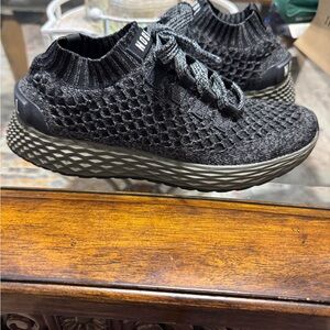 Nobull Black Knit Sneakers